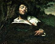 Gustave Courbet Wounded Man oil on canvas